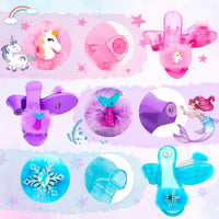 Princess Dress Up Shoes Set, Girls Dress Up Toys Toddler Jewelry Boutique Kit, 3 Themes of Unicorn Mermaid Ice Princess Costumes Set, Pretend Play Gifts for Little Girls Aged 3-6 Years Old Quick Pick Grocers