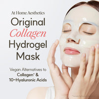 THE FACE SHOP Original Vegan Collagen Face Mask, Korean Glass Skin Essential, Peptide Hydrogel Mask for Firming & Skin Elasticity, Moisturizing, 4EA Quick Pick Grocers