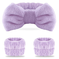 WSYUB Spa Headband and Wristband Set, Face Wash Headband, Makeup Skincare Headbands Wrist Bands for Washing Face Quick Pick Grocers