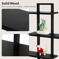 PHOENANCEE 3 Tier Wall Shelves,Decorative Floating Shelf for Wall,Plants Photo Shelf Storage Display Shelving Wood for Living Room Bedroom Kitchen Home Office Decor,Modern,Large,22 Inch Quick Pick Grocers