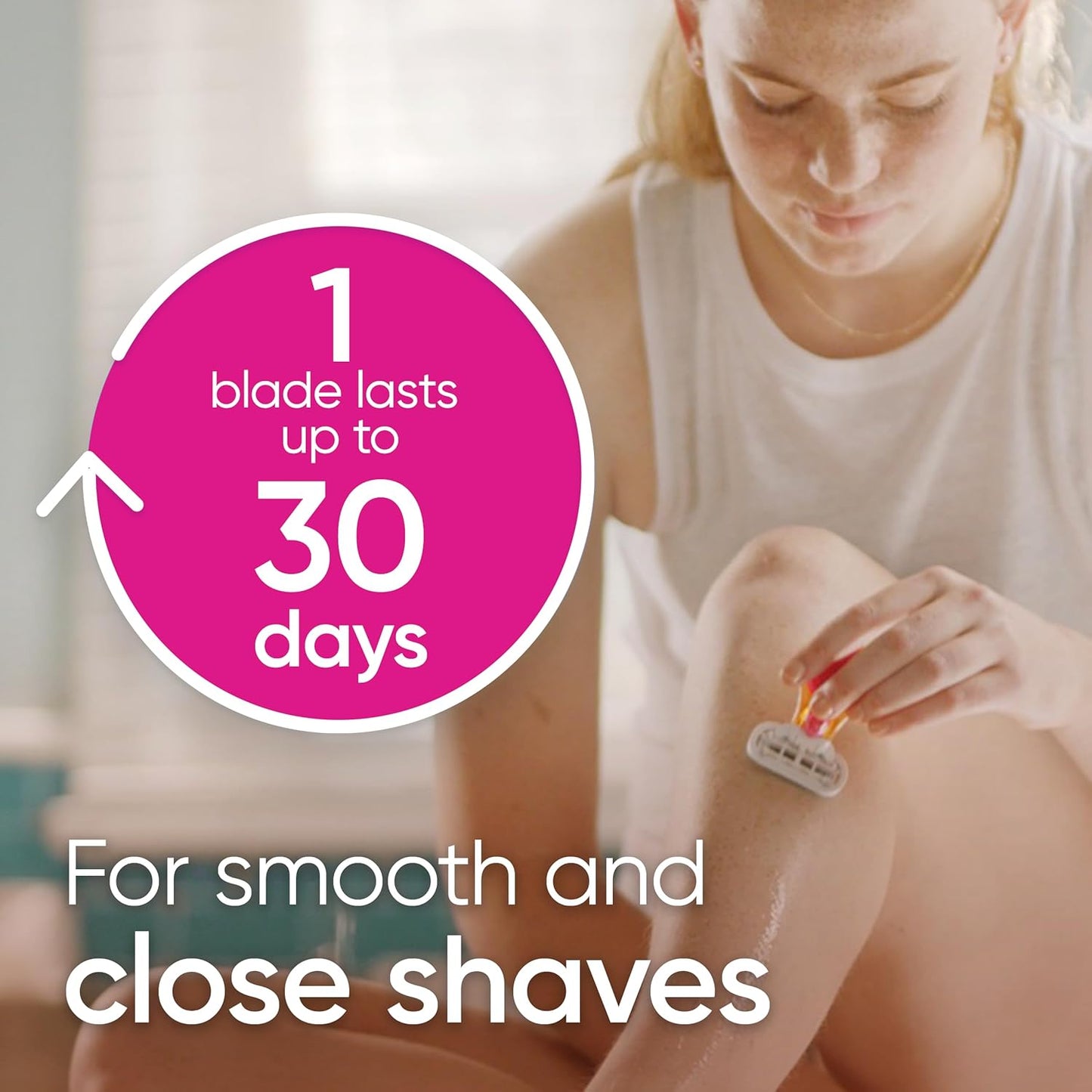 Gillette Venus Extra Smooth Travel Razor Kit for Women, Mini Handle + Refill + Case Quick Pick Grocers