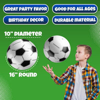 Inflatable Balls (Pack of 12) 16-inch, Beach Balls Bulk for Beach Toys & Birthday Party Decorations & Party Favors for Kids, Goodie Bags Stuffers Quick Pick Grocers