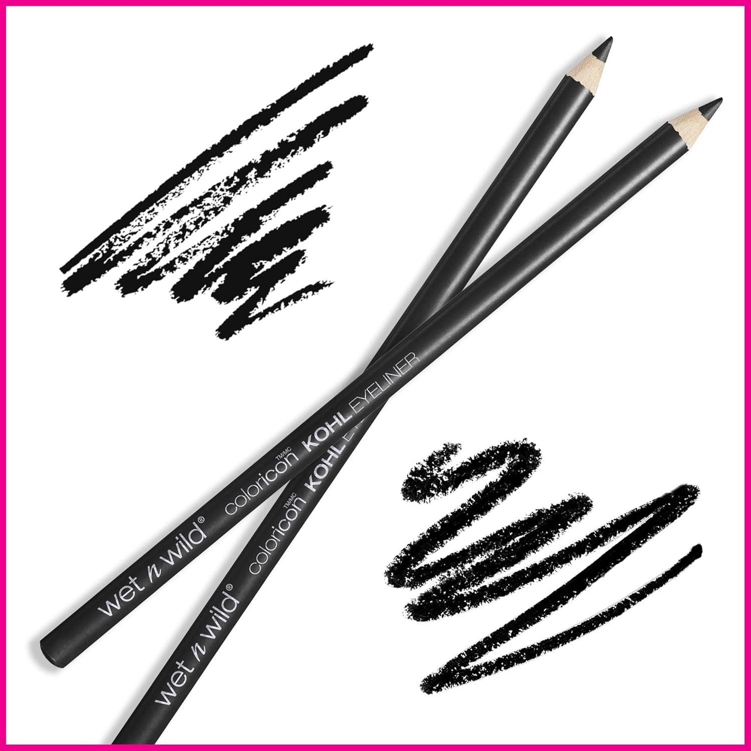 wet n wild Color Icon Kohl Eyeliner Pencil - Rich Hyper-Pigmented Color, Smooth Creamy Application, Long-Wearing Matte Finish Versatility, Cruelty-Free Quick Pick Grocers
