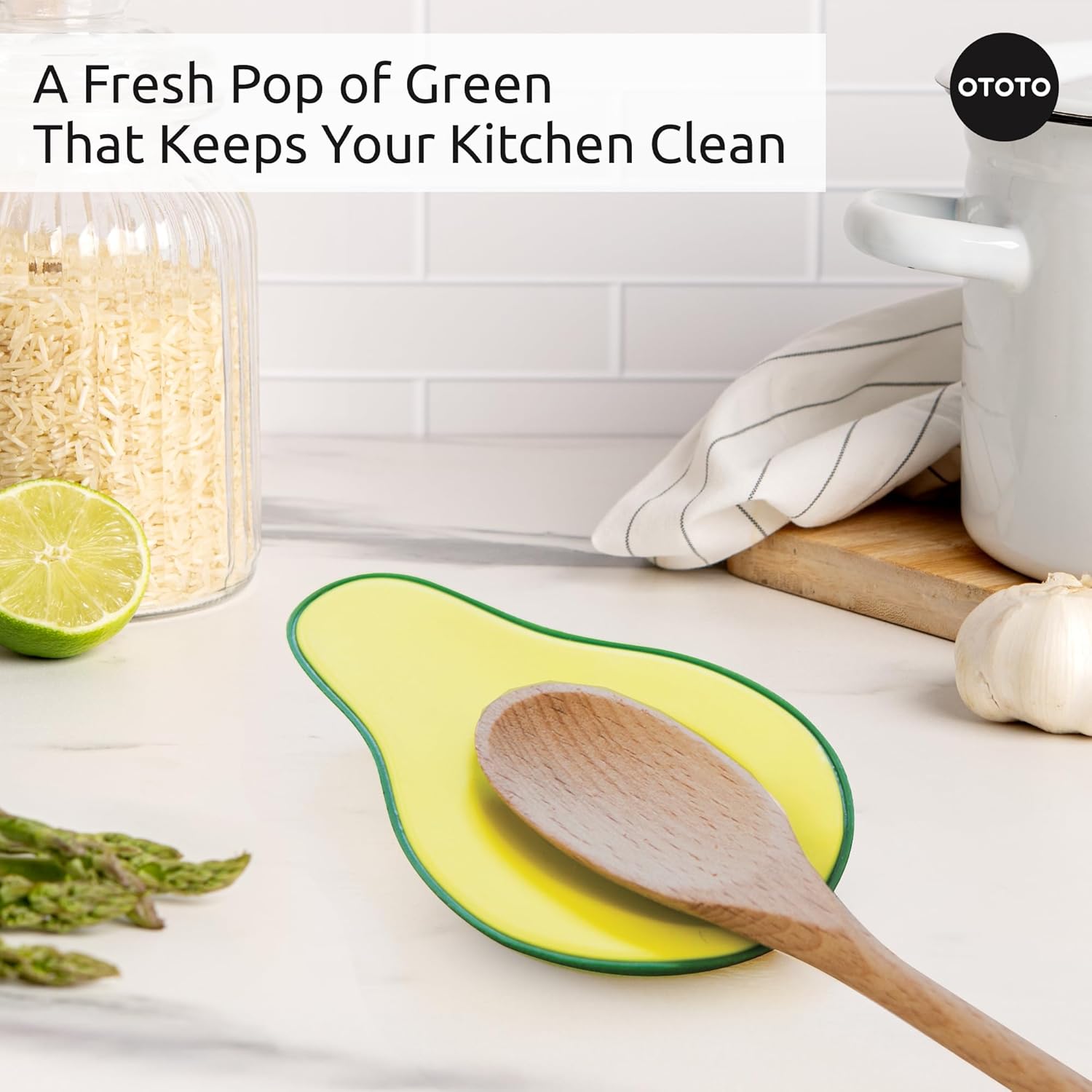 OTOTO Funny Spoon Holder - Spoon Rest for Stove Top - Cooking Gadgets, Gifts, Cute Kitchen Accessories, Funny Gifts, Random Stuff Quick Pick Grocers