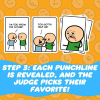 Joking Hazard Deck Pack for Fun Party Games by Cyanide & Happiness, 100 New Hilarious Comic Cards | Perfect for Game Night Quick Pick Grocers