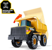 Tonka Steel Classics Mighty Dump Truck - Made with Steel & Sturdy Plastic, Yellow Toy Construction Truck, Boys and Girls, Kids, Toddlers, Ages 3+ Quick Pick Grocers