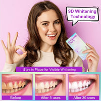 Teeth Whitening Strips,7-Day whitening Strips,Peroxide Free,Sensitive Teeth Whitener,Enamel Safe for Whiter Teeth,Deep Stains Removal,nstant Teeth Whitening Without The Harm (28pcs) Quick Pick Grocers
