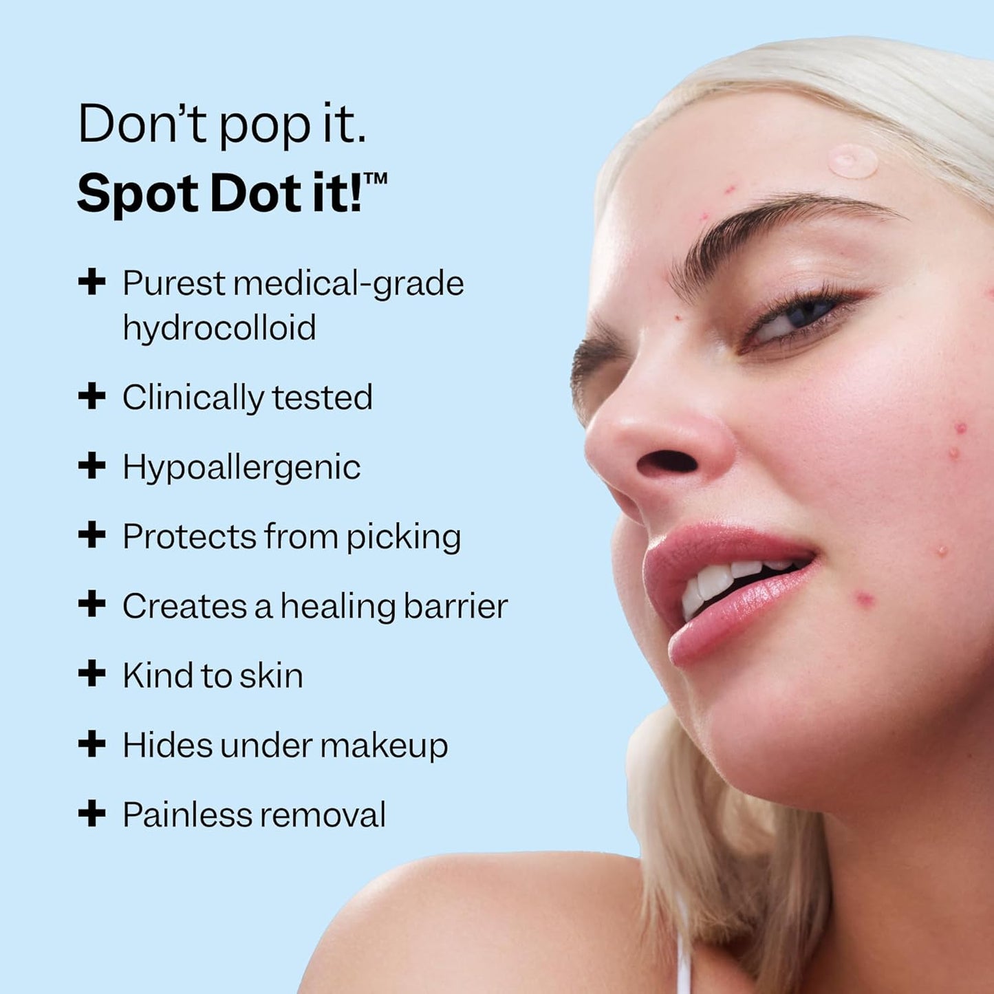 Peach Slices - Acne Spot Dots - Hydrocolloid Pimple Patches for Face - Absorb Gunk, Protect Picking & Support Healing - Vegan, Cruelty Free, Korean Skin Care & Beauty Quick Pick Grocers