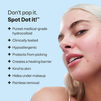 Peach Slices - Acne Spot Dots - Hydrocolloid Pimple Patches for Face - Absorb Gunk, Protect Picking & Support Healing - Vegan, Cruelty Free, Korean Skin Care & Beauty Quick Pick Grocers