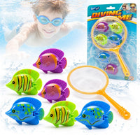 Diving Pool Toys, Bath Toys Set for Kids Shower Ages 3-12, Beach Essentials Water Toy Pool Games Summer Swim Water Dive Sinking Mermaid Toys Quick Pick Grocers