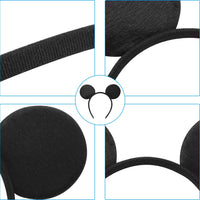 20 Pack Mouse Ears Headband for Birthday Party Supplies and Mouse Themed costume Cosplay Decoration Quick Pick Grocers