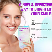 Teeth Whitening Strips,7-Day whitening Strips,Peroxide Free,Sensitive Teeth Whitener,Enamel Safe for Whiter Teeth,Deep Stains Removal,nstant Teeth Whitening Without The Harm (28pcs) Quick Pick Grocers