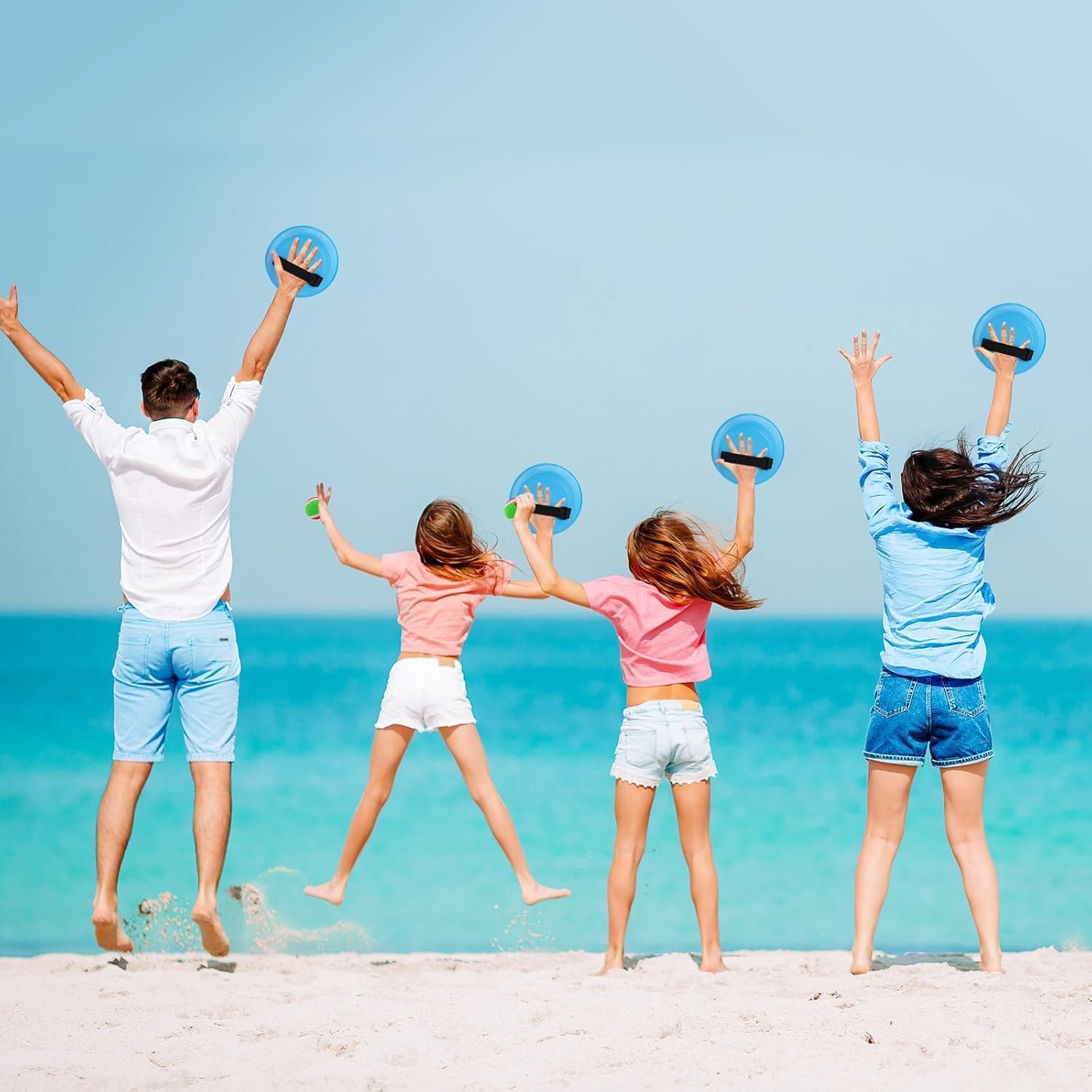 Ayeboovi Toss and Catch Ball Outdoor Beach Pool Toys for 3 4 5 6 7 8 Year Old Boys Girls Birthday Gifts Easter Basket Stuffers Outside Yard Games for Kids and Family Activities Quick Pick Grocers