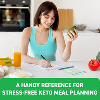 Magnetic Kitchen & Health Reference Cheat Sheet Booklet Quick Pick Grocers