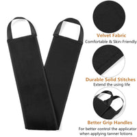 Yvoier Streakless Self Tanning Mitt Applicator Kit, 5 Pack Self Tanner Mitt with Tanning Glove, Self Tanner Back Applicator, Tanning Brush, Mini Face Glove and Exfoliating Mitt Quick Pick Grocers