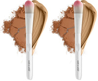 Wet n Wild Angled brush, Foundation Makeup Blending Brush, Ultra-Thin Precision, Ergonomic Handle (Pack of 2) Quick Pick Grocers