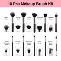 Makeup Brushes Set Gifts for Women, Gifts for Teen Girls Mom Wife Sister 13 Pcs Premium Kit with Foundation Concealer Blush Sponge Professional Beauty blenders Accessories for Mothers Day Birthday Quick Pick Grocers