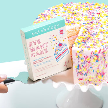 Patchology Eye Want Cake Hydrating & Smoothing Eye Patches – Under Eye Masks for Puffy Eyes, Dark Circles, and Fine Lines – Birthday Cake Inspired Self-Care Essentials, 5-Pack Quick Pick Grocers