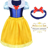 LIMIROLER Princess Dress Up Clothes for Little Girl Role Play Costume Gift Set Princess Dress Up Toys for Toddler Girls Quick Pick Grocers