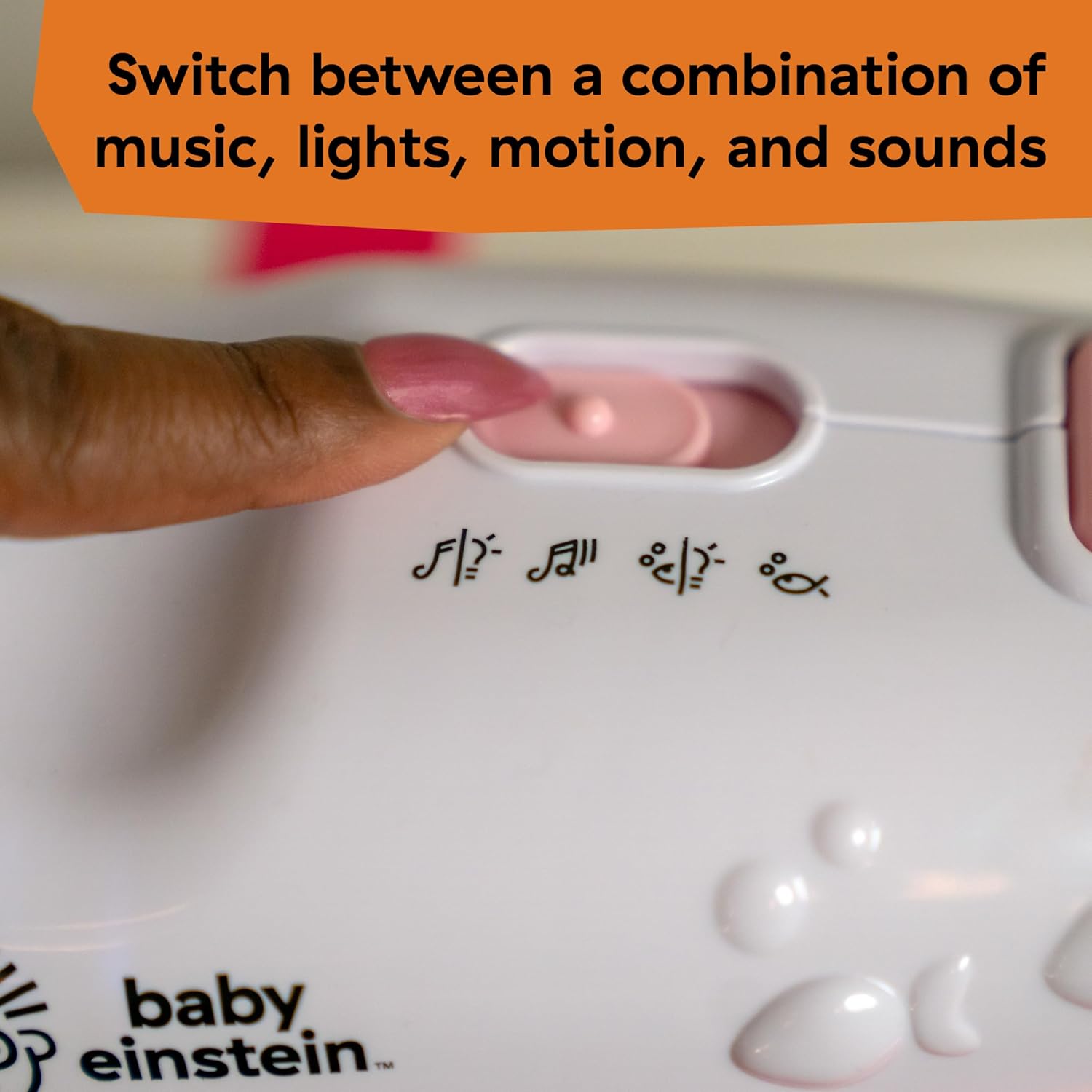 Baby Einstein Sea Dreams Soother Musical Crib Toy and Sound Machine, Newborn and up Quick Pick Grocers