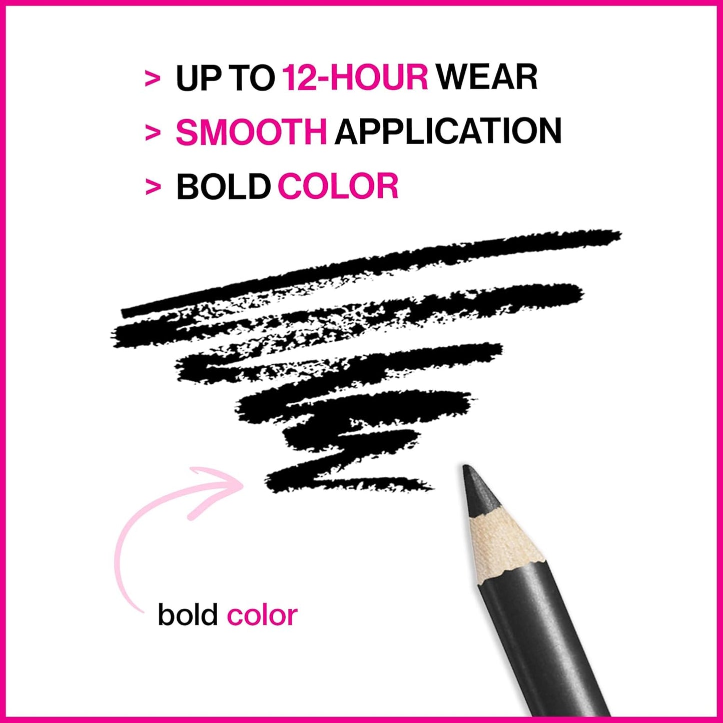 wet n wild Color Icon Kohl Eyeliner Pencil - Rich Hyper-Pigmented Color, Smooth Creamy Application, Long-Wearing Matte Finish Versatility, Cruelty-Free Quick Pick Grocers