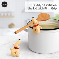 OTOTO Funny Spoon Holder - Spoon Rest for Stove Top - Cooking Gadgets, Gifts, Cute Kitchen Accessories, Funny Gifts, Random Stuff Quick Pick Grocers