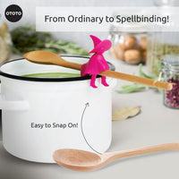 OTOTO Funny Spoon Holder - Spoon Rest for Stove Top - Cooking Gadgets, Gifts, Cute Kitchen Accessories, Funny Gifts, Random Stuff Quick Pick Grocers