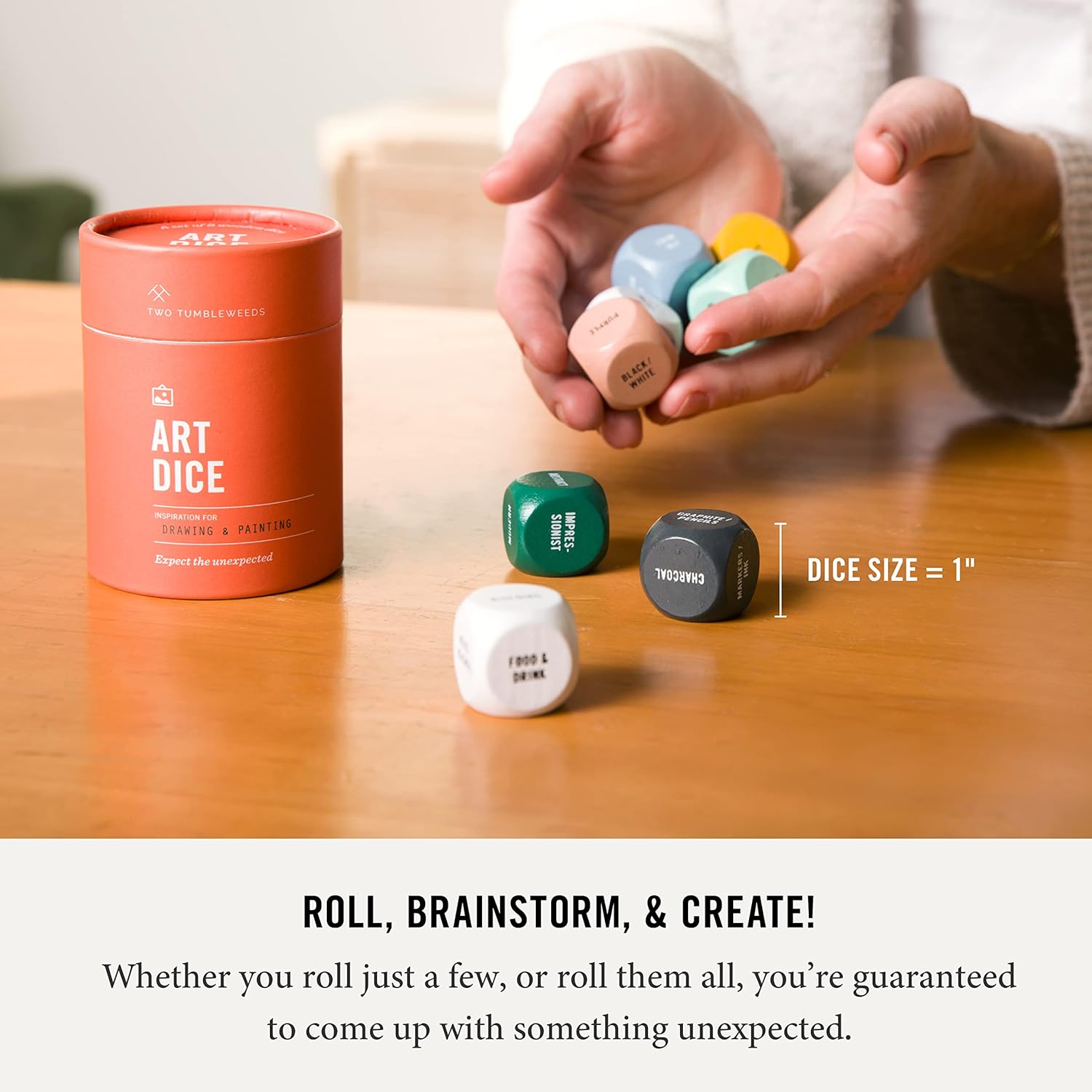 Creative Inspiration Dice Set for Drawing, Painting & Writing Quick Pick Grocers