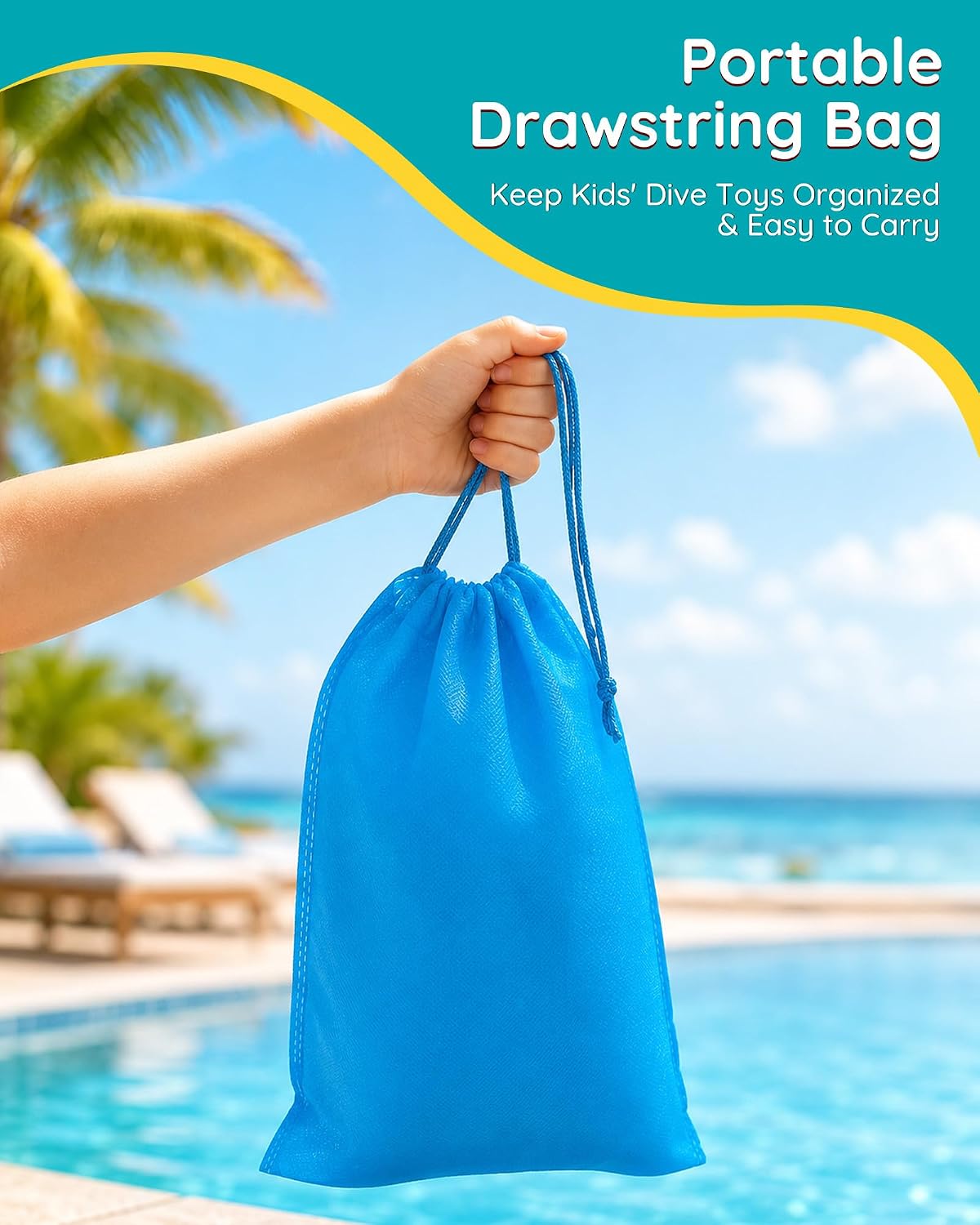 Click to see full view 31Pcs Swim Dive Toys Pool Games Outdoor Water Essential Bath Accessories for Kid Toddler Baby Toy Age 3 4 5 6 7 8 9 10 11 12 Year Old Cool Girl Boy Stuff Fun Summer Gift Quick Pick Grocers