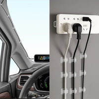 XHF 3/4” 5/8" Adhesive Cable Wire Clips White 60PCS 120PCS, Cable Staples Outdoor Cable Management Wire Organizer Cord Holder for Under Desk, Car, Wall, TV PC Ethernet Cable Quick Pick Grocers