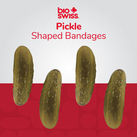 BioSwiss Bandages, Pickle Shaped Self Adhesive Bandage Set, Latex Free, Sterile Wound Care Quick Pick Grocers