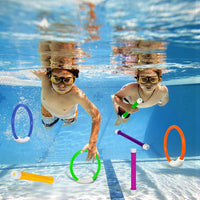 Korlon Tec Underwater Pool Toys for Kids Ages 4-8 8-12, Summer Training Swim Pool Diving Toys Set for Fun Water Games Quick Pick Grocers