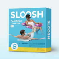 SLOOSH Inflatable Pool Floats Adult,2 Packs Floating Lounge Chairs,Blow up Pool Noodles for Adult Heavy Duty,Floating Chair for Party Summer Water Beach Lake Fun Quick Pick Grocers