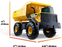 Tonka Steel Classics Mighty Dump Truck - Made with Steel & Sturdy Plastic, Yellow Toy Construction Truck, Boys and Girls, Kids, Toddlers, Ages 3+ Quick Pick Grocers