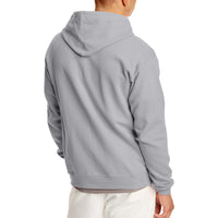 Hanes Men's Full-Zip Eco-Smart Hoodie, Light Blue, XX-Large Econic Blanks