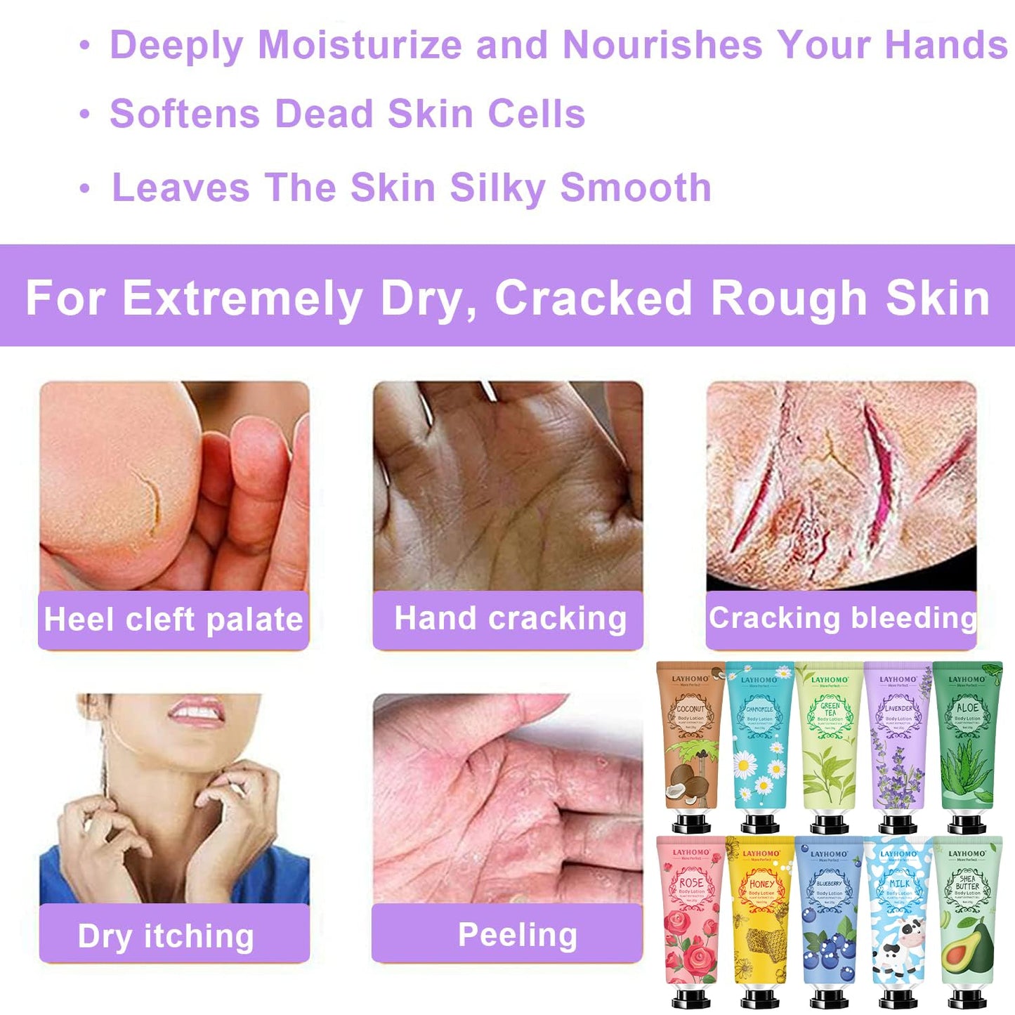 20 Pack Mini Body Lotion Gift Bulk for Dry Skin,Travel Size Small Body Cream With Shea Butter Natural Fragrance Moisturizing Body Lotion for Women Men,Gifts for Women,Gift for Her Thank You Gift Quick Pick Grocers
