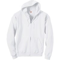 Hanes Men's Full-Zip Eco-Smart Hoodie, Light Blue, XX-Large Econic Blanks