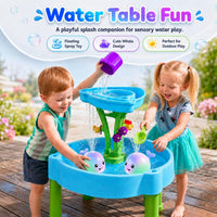 ANGGIKO Baby Bath Toys, Pool Water Table Toy for Babies, Toddler Bath Toys for Kids Ages 1-3, Light Up Whale Bath Toy Sprinkler 1 Year Old Boy Girl Gift Summer Bathtub Fountain Baby Toy 6-12-18 Months Quick Pick Grocers