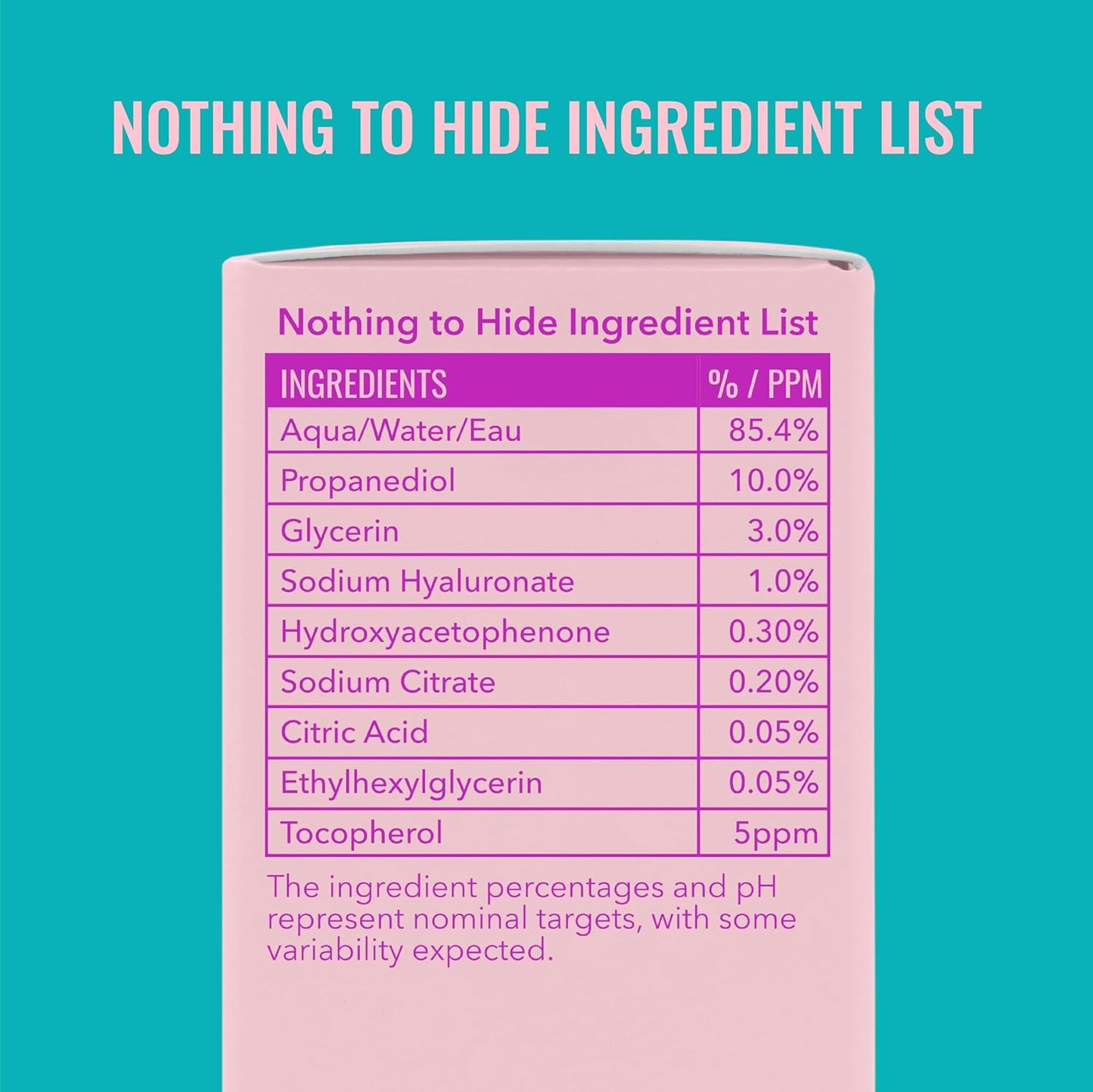 Good Molecules Hyaluronic Acid Serum - 1% Hyaluronic Acid Non-greasy Ultra Hydrating Serum, Facial Moisturizer for Plumper Skin, Skin Care for Face Quick Pick Grocers
