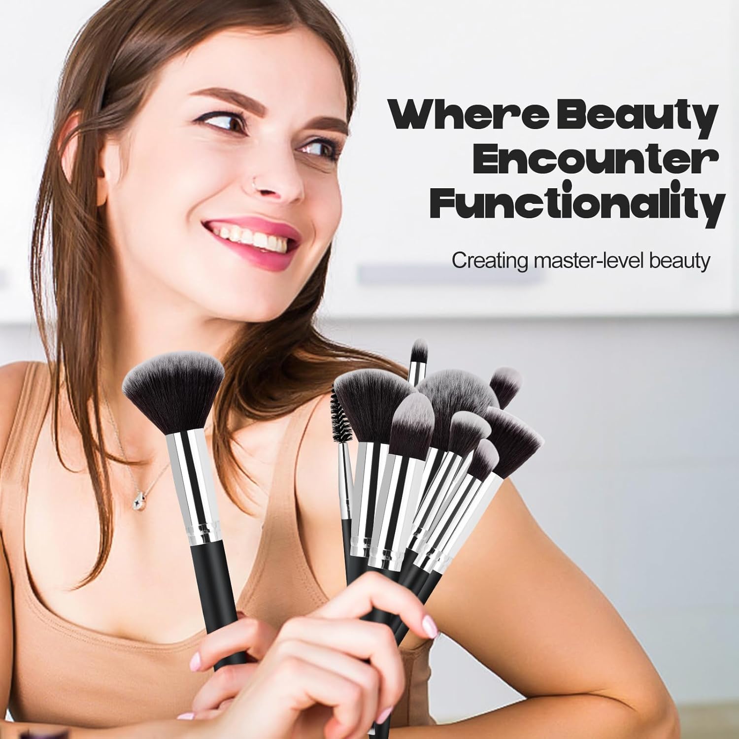 Makeup Brushes Set Gifts for Women, Gifts for Teen Girls Mom Wife Sister 13 Pcs Premium Kit with Foundation Concealer Blush Sponge Professional Beauty blenders Accessories for Mothers Day Birthday Quick Pick Grocers
