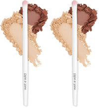 Wet n Wild Angled brush, Foundation Makeup Blending Brush, Ultra-Thin Precision, Ergonomic Handle (Pack of 2) Quick Pick Grocers