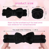WSYUB Spa Headband and Wristband Set, Face Wash Headband, Makeup Skincare Headbands Wrist Bands for Washing Face Quick Pick Grocers