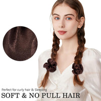 ADRIONE Satin Scrunchies for Women & Girls - 60 Pack Silk Scrunchies for Curly Hair Quick Pick Grocers