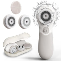 TOUCHBeauty Spin Brush Face Cleanser with 3 Brush Heads for Deep Cleansing Exfoliation and Massaging Quick Pick Grocers