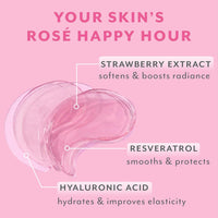 Patchology Serve Chilled Rosé Hydrating Under Eye Patches – Hyaluronic Acid & Antioxidant-Infused Eye Masks to Reduce Dark Circles, Puffiness & Fine Lines - Ideal Skincare Essentials (5 Pairs) Quick Pick Grocers