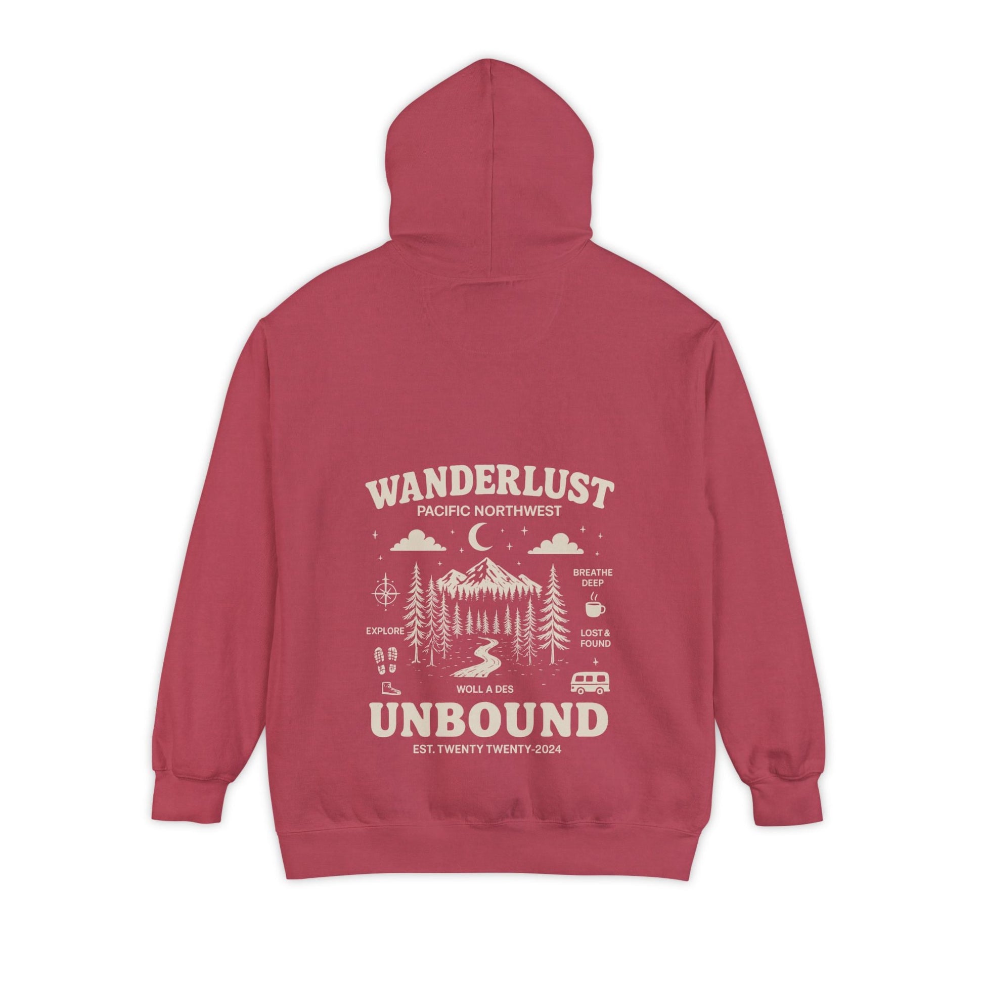 Garment-Dyed Hoodie Printify