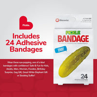 BioSwiss Bandages, Pickle Shaped Self Adhesive Bandage Set, Latex Free, Sterile Wound Care Quick Pick Grocers