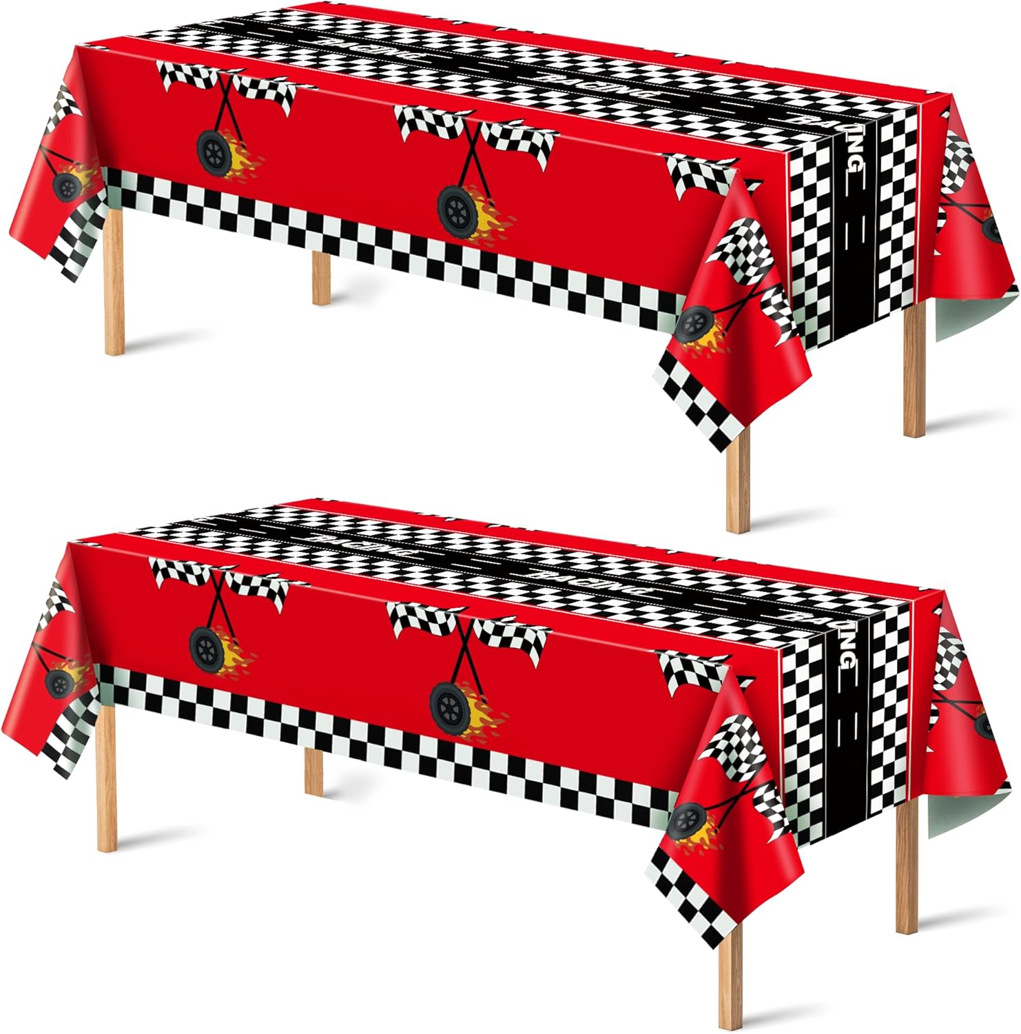 Soccer Party Decorations - 2 PCS Soccer Tablecloth | 2026 World Soccer Cup Merchandise Birthday Party Decorations - Soccer Party Favors Accessories Supplies for Indoor Outdoor Decor Quick Pick Grocers