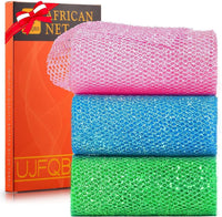 African Bath Sponge African Net Long Net Bath Sponge Exfoliating Shower Body Scrubber Back Scrubber Skin Smoother,Great for Daily Use Quick Pick Grocers