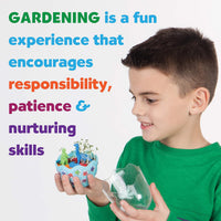 Creativity for Kids Mini Garden: Gifts for Girls, Crafts and Toys, Stocking Stuffers for Kids (Ages 6+) Quick Pick Grocers